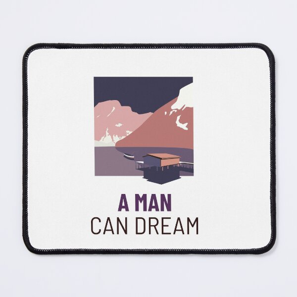 Item preview, A man can dream - wooden cabin designed and sold by SuperiorPrints.