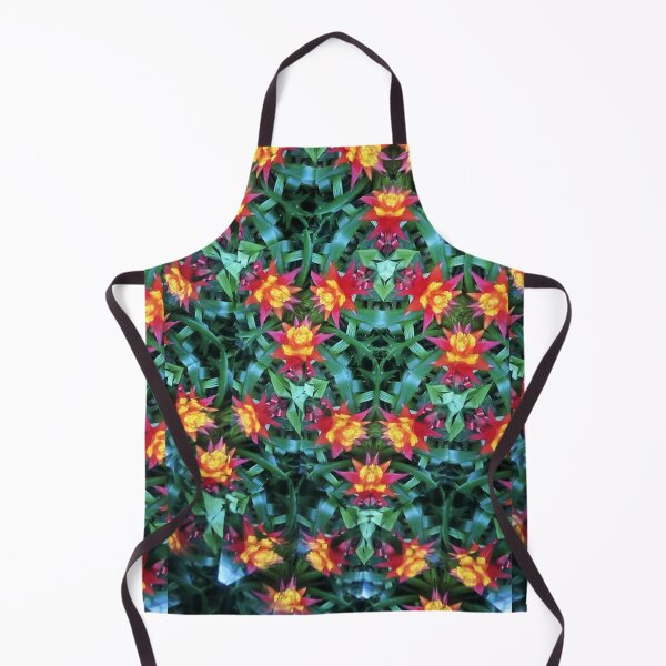 Item preview, flower kaleidoscope (113) - red and yellow bromeliads designed and sold by expl-rations.