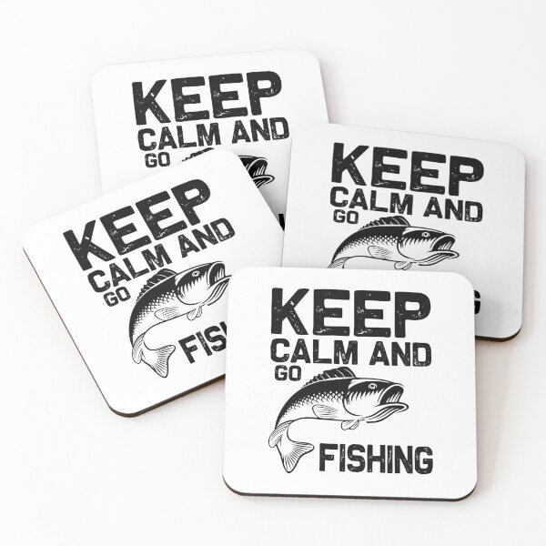 Item preview, Keep calm and go fishing, Keep calm and fish on, Fishing quotes gift for fishing lover designed and sold by Delandor.
