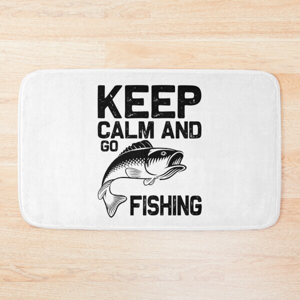 Item preview, Keep calm and go fishing, Keep calm and fish on, Fishing quotes gift for fishing lover designed and sold by Delandor.