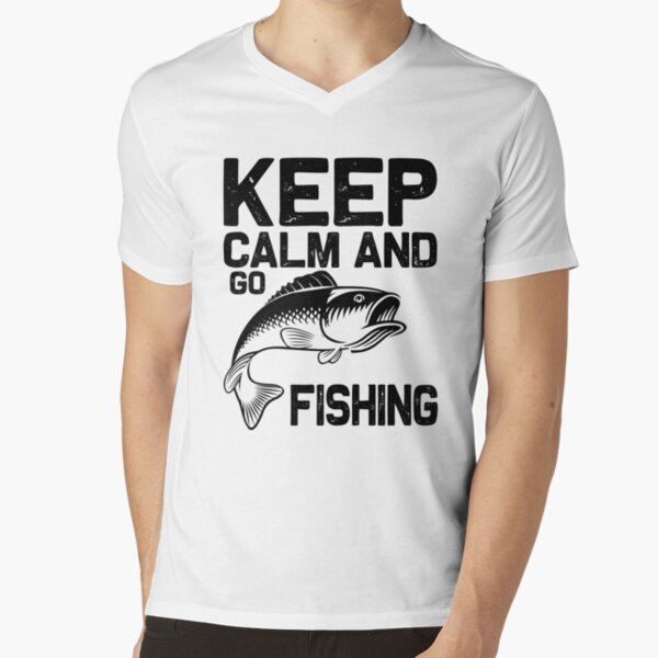 Keep Calm and Go Fishing Long Sleeve T-Shirt