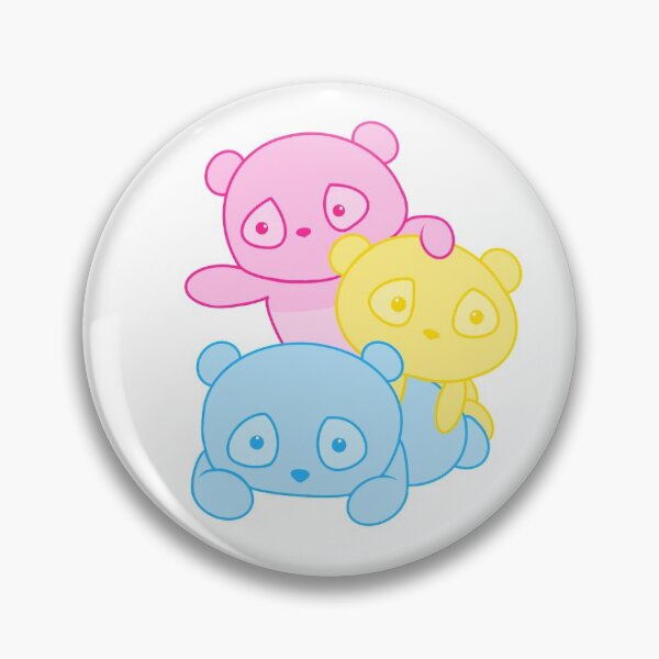 Item preview, Pansexual panda pile designed and sold by sarahaviv.