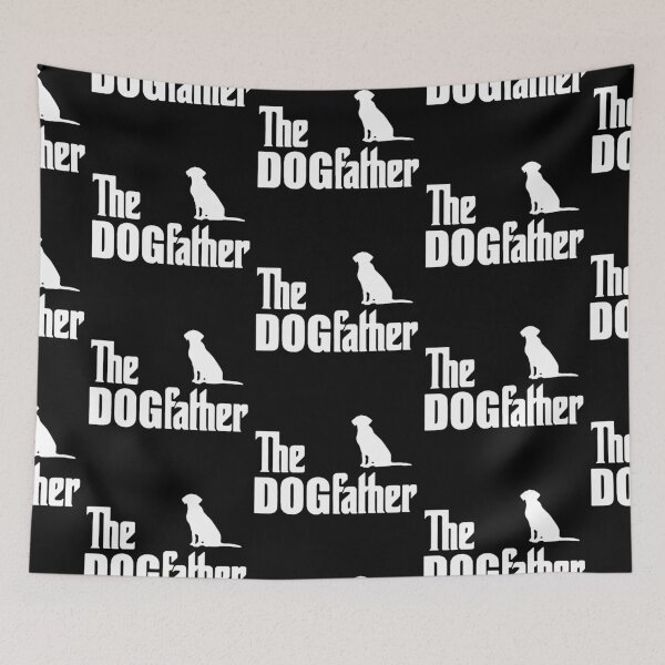 Item preview, Funny Dog Father The GodFather God Father The Dog Father Love BBQ Chicken Pig Cow Walk into a Bar B Q The End Art Design Happy Apparel Essential Inspiration Joy Mood Funny designed and sold by DesignByHeartUK.