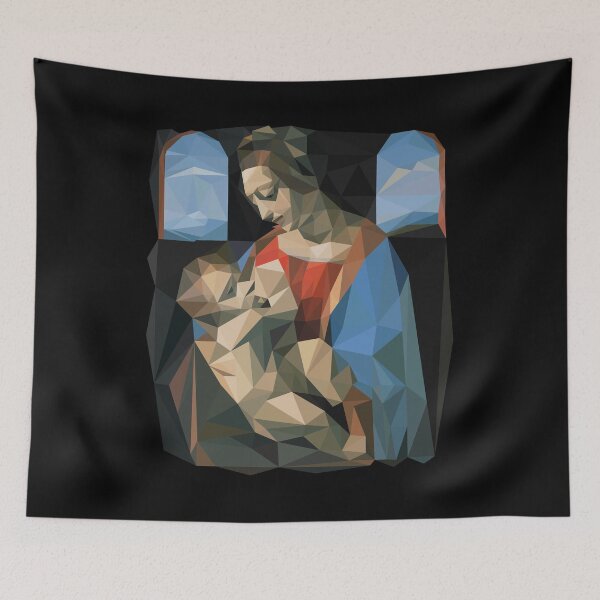 Item preview, Madonna Litta simplified designed and sold by close-up.biz.