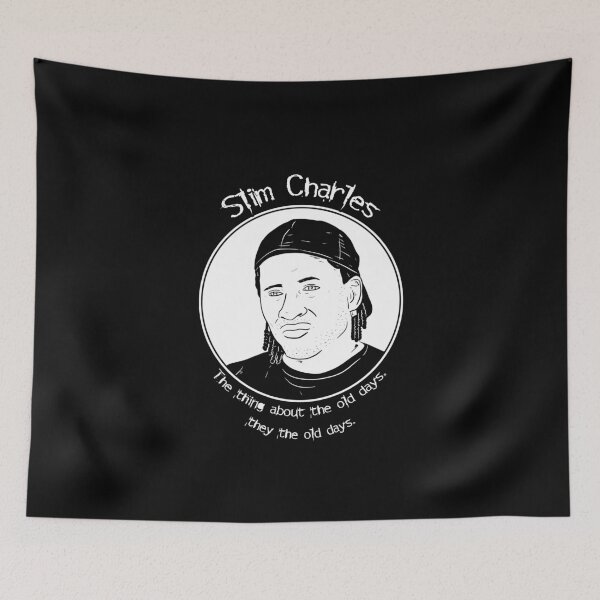 Item preview, Slim Charles - The Wire designed and sold by blacksnowcomics.