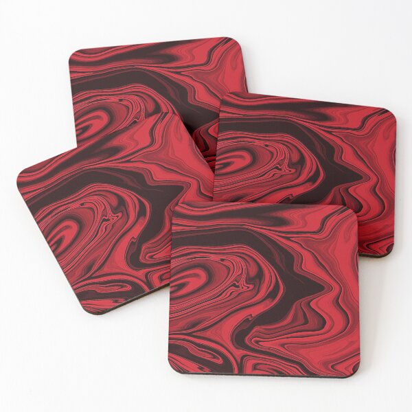 Item preview, Marble pink black abstract pattern designed and sold by cutecrazytshirt.