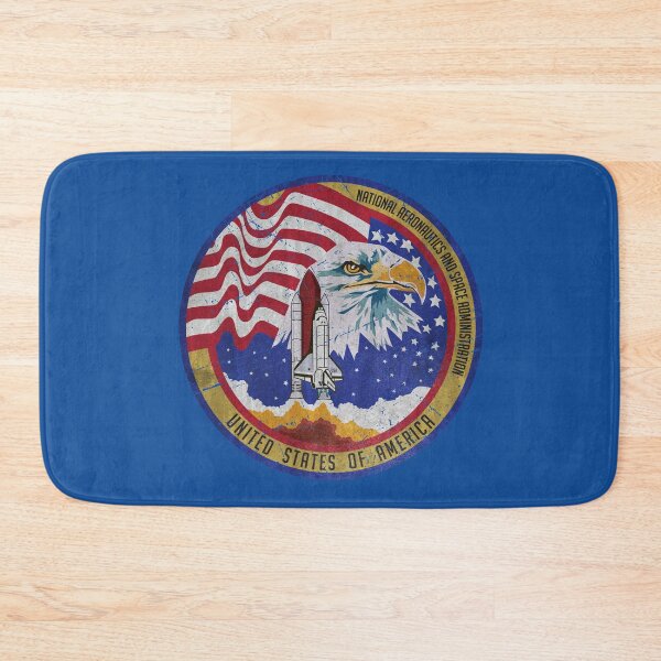 Item preview, USA Eagle Rocket Flag Vintage Emblem designed and sold by Lidra Zehcnas.