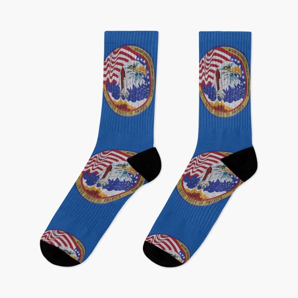 Item preview, USA Eagle Rocket Flag Vintage Emblem designed and sold by Lidra Zehcnas.