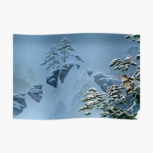 Fantasy Landscape Poster