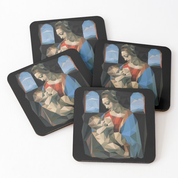 Item preview, Madonna Litta simplified designed and sold by close-up.biz.