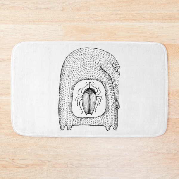 Item preview, Tetrapod with Bug bnw designed and sold by Owl-n-bear.