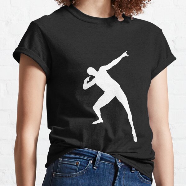 usain bolt running t shirt