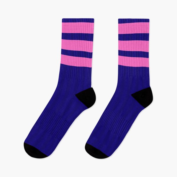 Item preview, Women Girls Cheerleader Gift Idea Striped Athletic Socks (Cheer leader) happy Socks Gifts designed and sold by NOorYES.