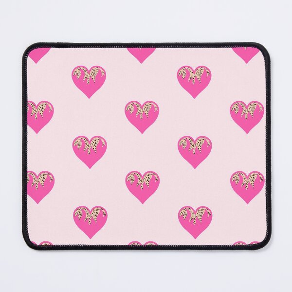 Item preview, Heart Hot Pink Leopard designed and sold by Bella Dickenson.