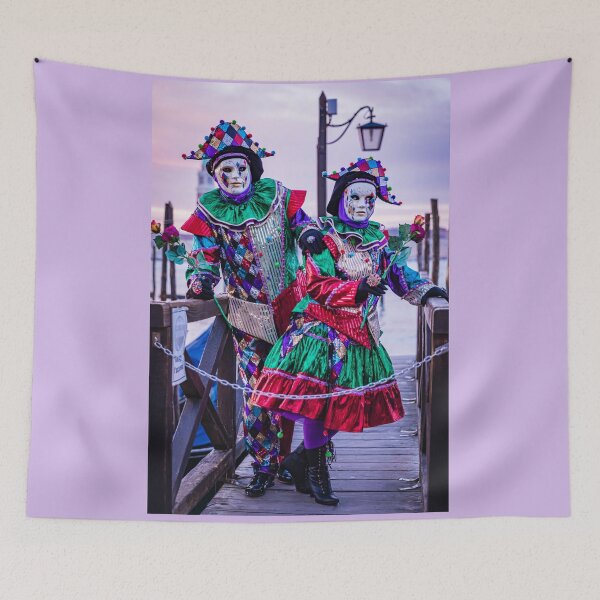 Item preview, Mr. and Mrs. Harlequin designed and sold by Lyl Dil Creations.