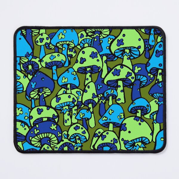 Item preview, 77 blue mushrooms designed and sold by HiddenStash.