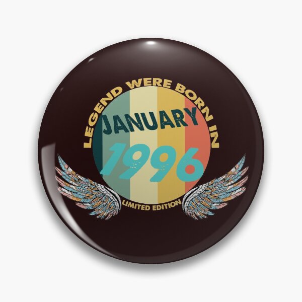 Item preview,   Legend Born In January 1996, Classic T-Shirt designed and sold by BUTTER7FLY.