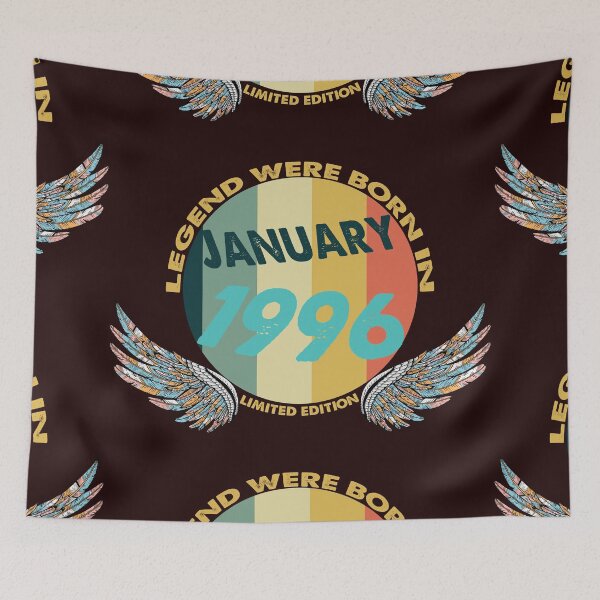Item preview,   Legend Born In January 1996, Classic T-Shirt designed and sold by BUTTER7FLY.