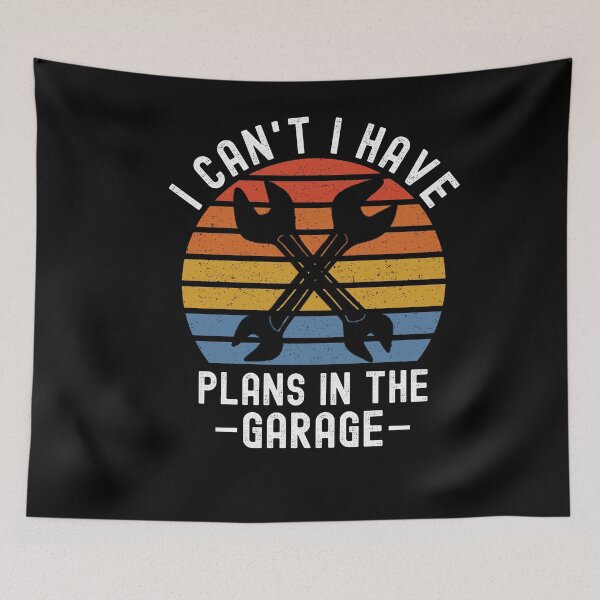 Item preview, I Cant I Have Plans In The Garage Car  designed and sold by Club7Studios.