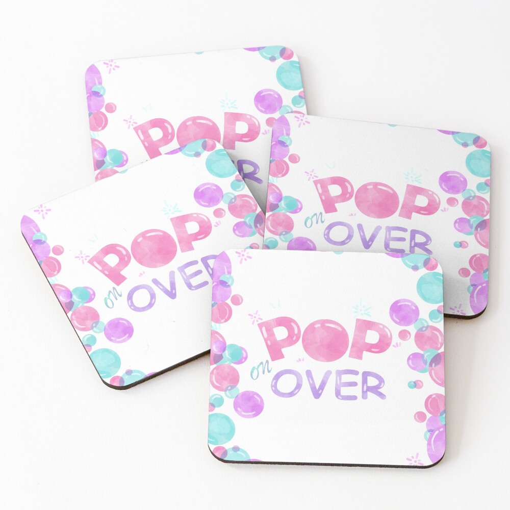 Item preview, Coasters (Set of 4) designed and sold by RaspberryParty.
