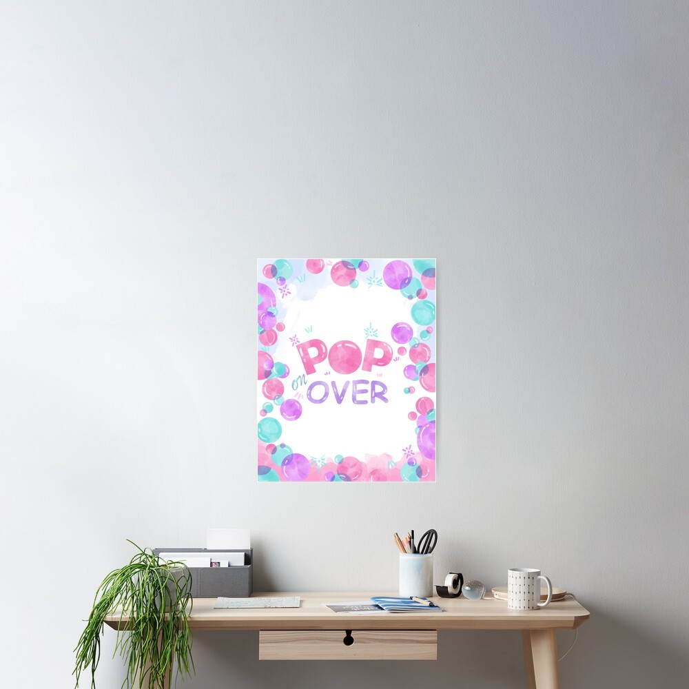 Vista previa del artículo con la obra «Póster», diseñado y vendido por RaspberryParty.