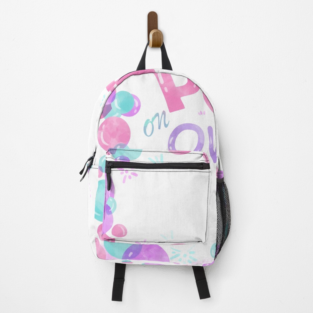 Vista previa del artículo con la obra «Mochila», diseñado y vendido por RaspberryParty.