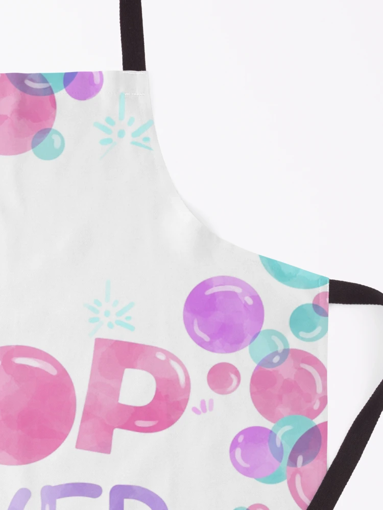 Thumbnail 3 of 6, Apron, Colorful Beautiful Bubbles-Pop on over designed and sold by RaspberryParty.