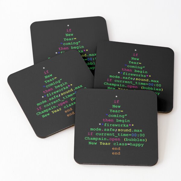 Item preview, If New Year = "coming" programmer quote designed and sold by CodingStore  ★★★★★.