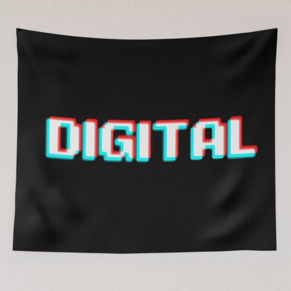 Item preview, Digital Glitch Word designed and sold by Asaha17.