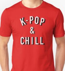 Camiseta unisex K-pop y Chill