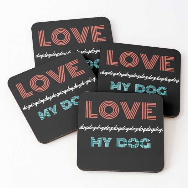 Item preview,  LOVElovelovelove YOUR DOG motivational Valentine's day designed and sold by BronikowskiART.