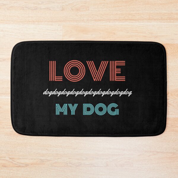 Item preview,  LOVElovelovelove YOUR DOG motivational Valentine's day designed and sold by BronikowskiART.