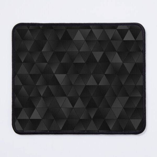 Item preview, Charcoal Black Triangle Pattern designed and sold by Artefficient.