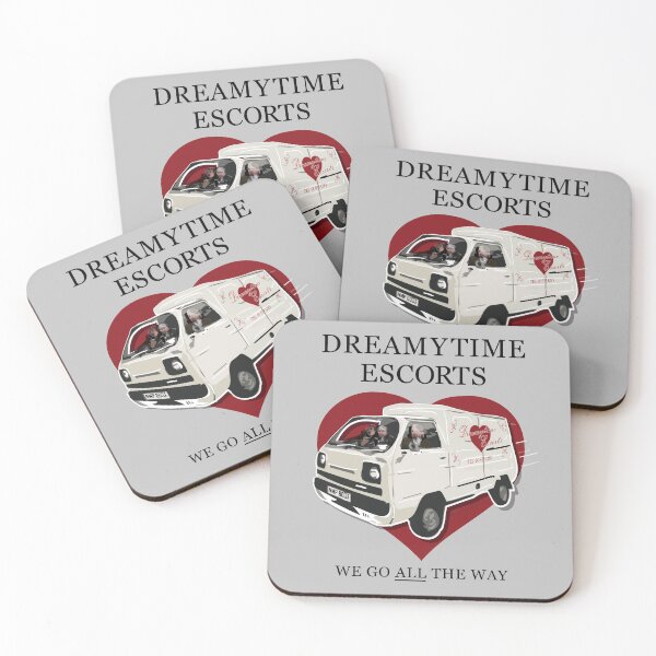 Item preview, Dreamytime Escorts Van - WE GO ALL THE WAY - Mr Jolly Lives Next Door Inspired designed and sold by RetroTeeStudio.