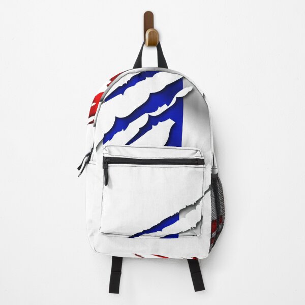 Item preview, France French flag flag torn chest ripped gift idea patriot designed and sold by BruSign.