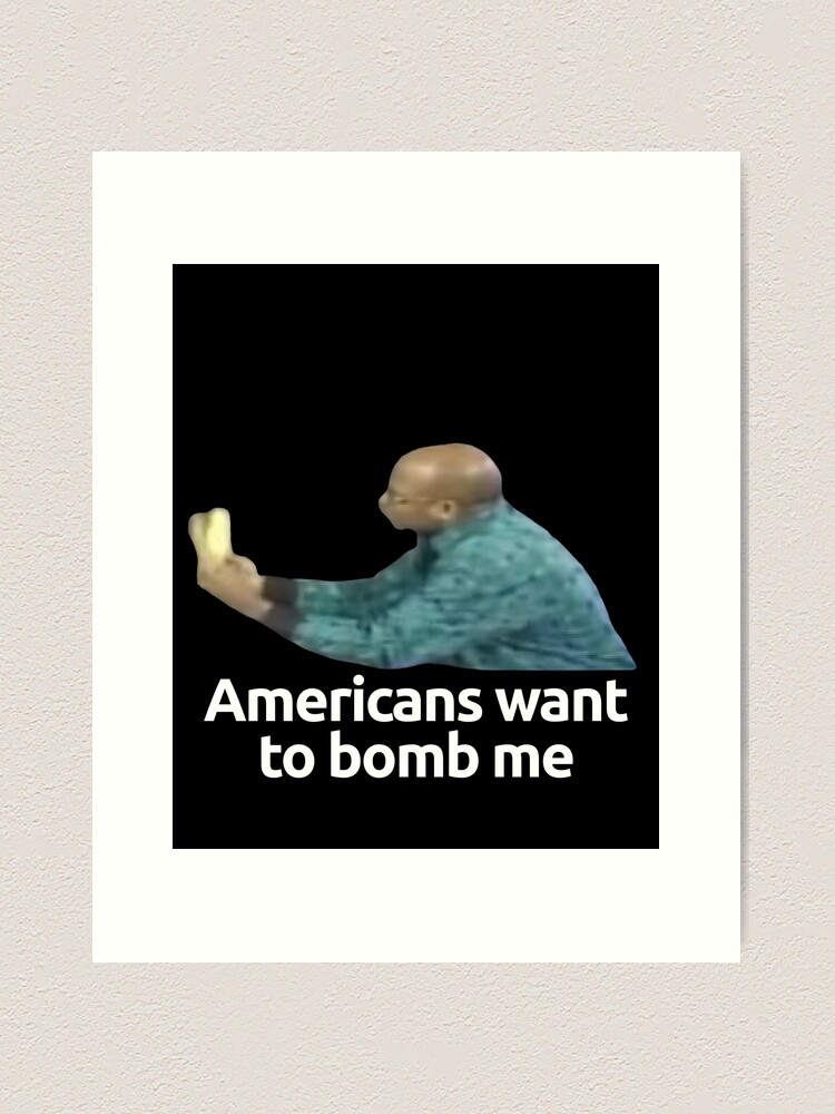 Americans want to bomb me - uganda pasta sempa meme