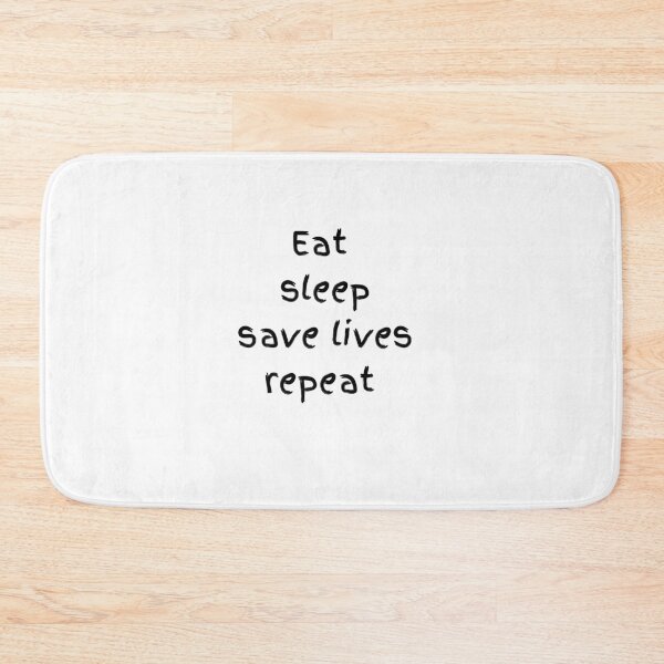 Item preview, Eat sleep save lives repeat, keep calm and save lives, nurse,  designed and sold by oufa.