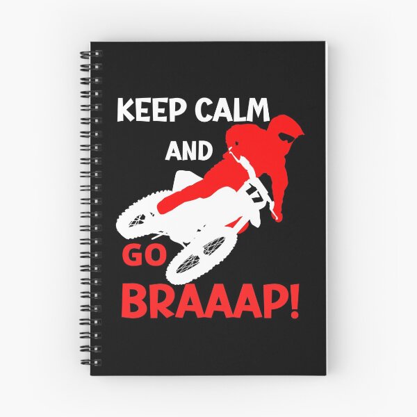Item preview, KEEP CALM AND GO BRAAAP! ( Red and White) designed and sold by Wheeler-Styl3.