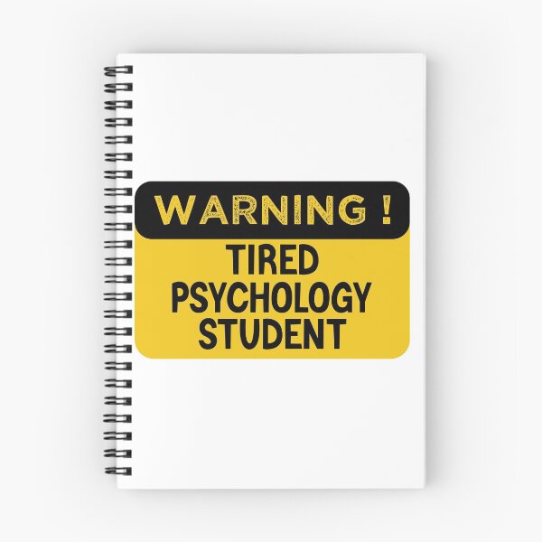 Item preview, Warning Tired Psychology Student - Funny Psychology Student designed and sold by medbdj.