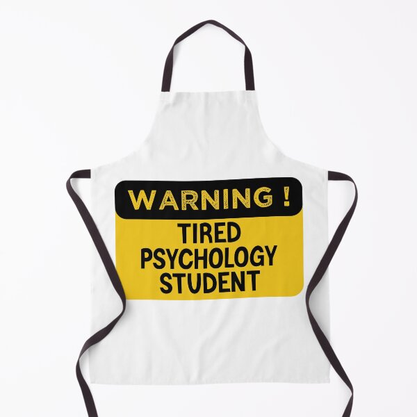 Item preview, Warning Tired Psychology Student - Funny Psychology Student designed and sold by medbdj.