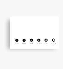 Diaphragm Canvas Print