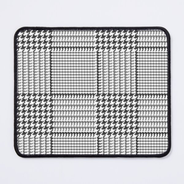 Item preview, Prince of Wales Check Glen Plaid in Gray, Black and White designed and sold by Artefficient.