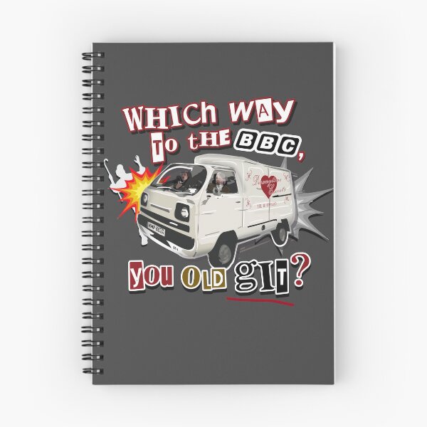 Item preview, Which Way To The BBC, You Old Git? - Ade, Rick, Dreamytime Escorts Van - Mr Jolly Lives Next Door Inspired designed and sold by RetroTeeStudio.