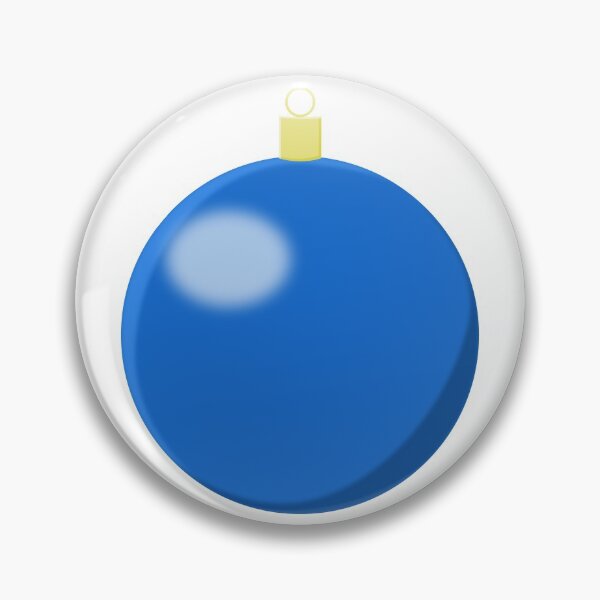 Item preview, Adorno Navideño Azul designed and sold by AlexMancic.