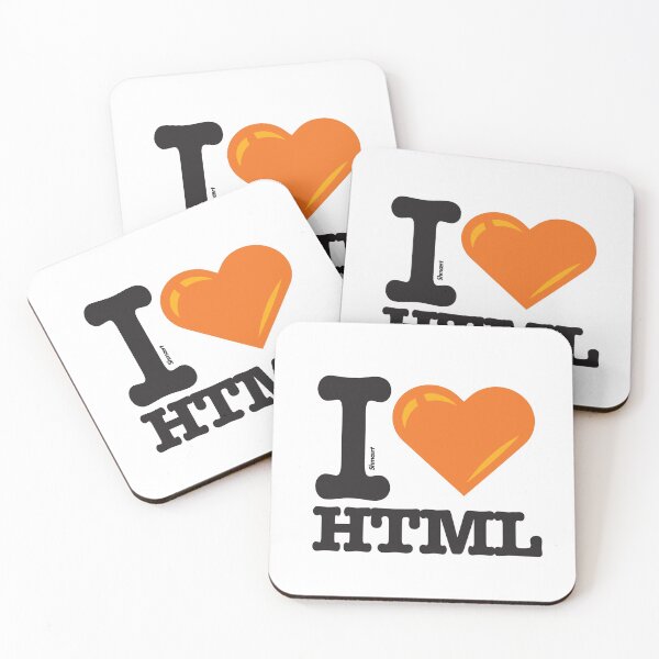 Artikelvorschau, I Love HTML entworfen und verkauft von shmoert.