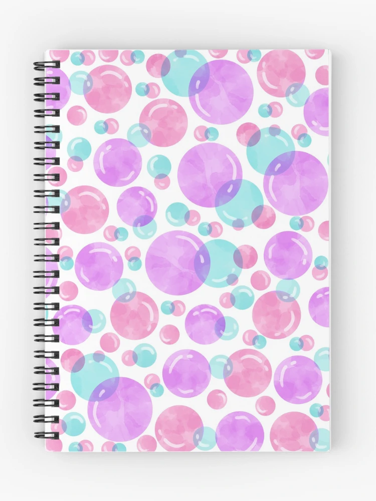 Thumbnail 1 of 3, Journal, The Colorful Beautiful Bubbles designed and sold by RaspberryParty.