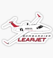 Learjet Sticker