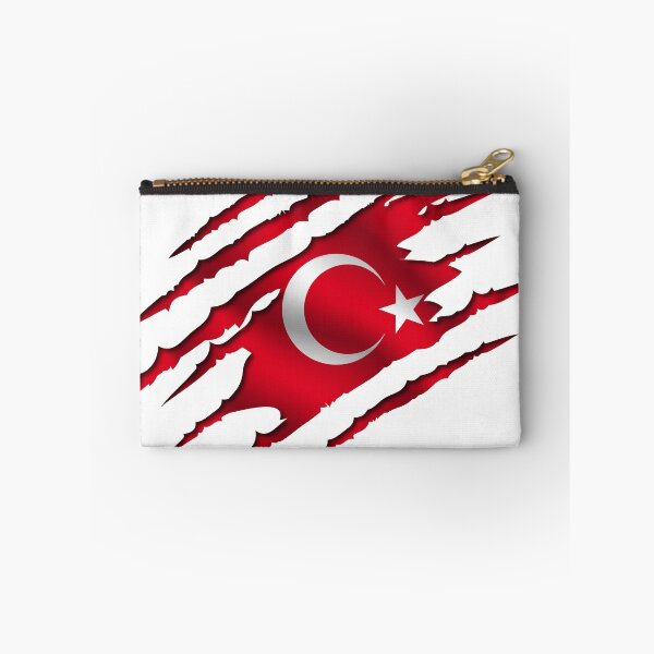Item preview, Turkey Turkey Turkish Flag Flag Torn Chest Crack Gift Idea Patriot designed and sold by BruSign.