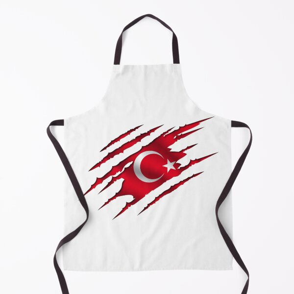 Item preview, Turkey Turkey Turkish Flag Flag Torn Chest Crack Gift Idea Patriot designed and sold by BruSign.