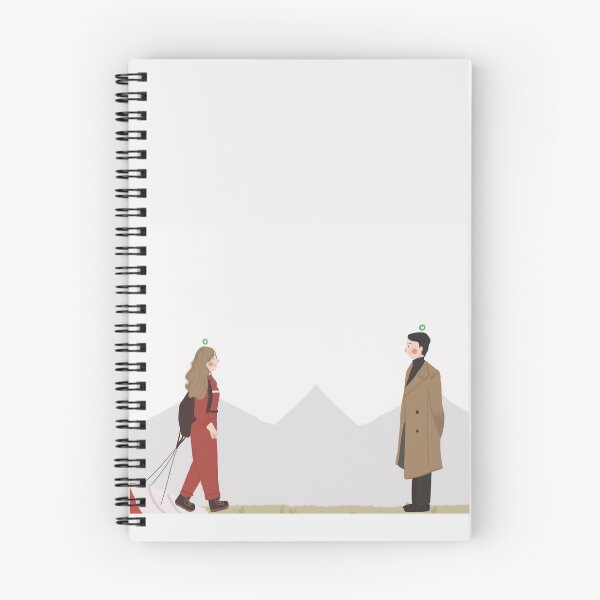 Item preview, Crash Landing On You - Final scene - Swiss - Kdrama illustration designed and sold by kdramaddict ..